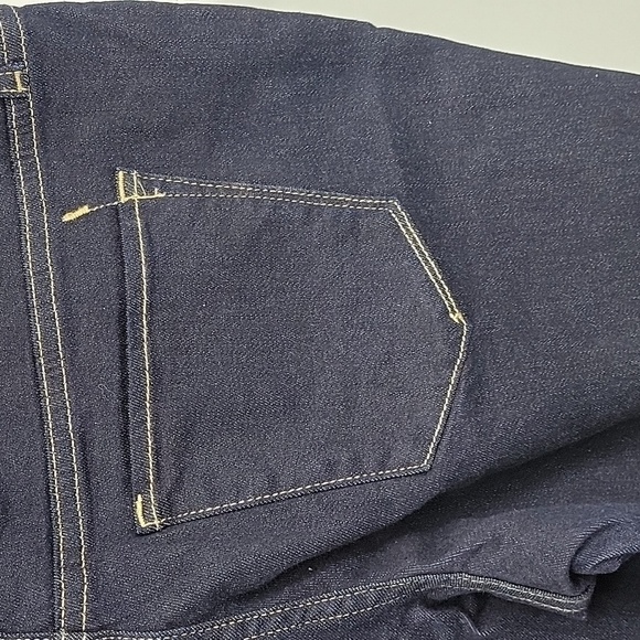 Mossimo Womena Mid Rise Skinny Bootcut Jeans Dark Wash Denim Size 10 - Picture 10 of 13